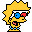Simpsons Family Lisa in 3D Icon